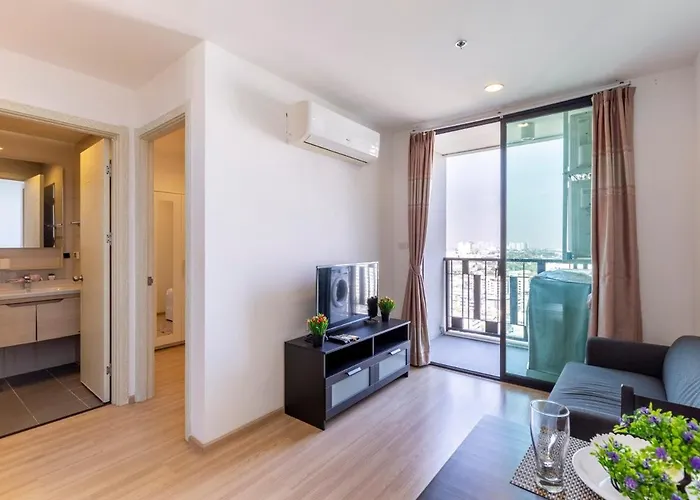 Luxury Skyfloor Onnut Bts 40sqmt Gym Pool Netflix Appartement Bangkok