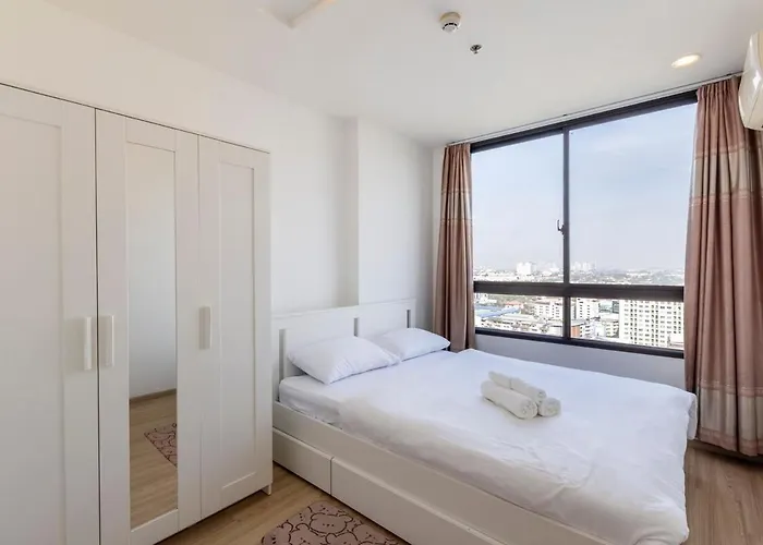 Luxury Skyfloor Onnut Bts 40sqmt Gym Pool Netflix Appartement *